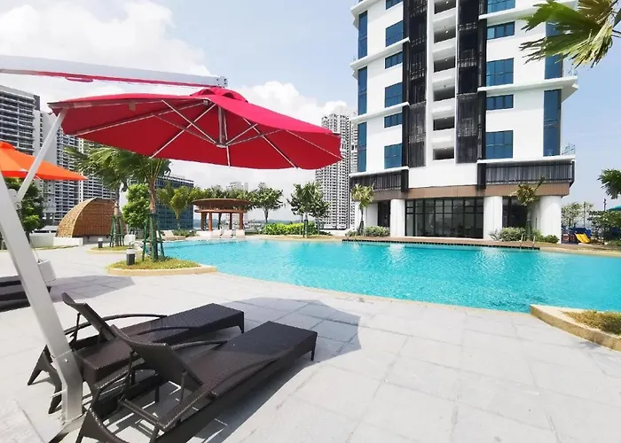 Almas Puteri Harbour Suite Johor Bahru Cosy Room 5 Min To Legoaland Medini Near 2Nd Link By Homespace